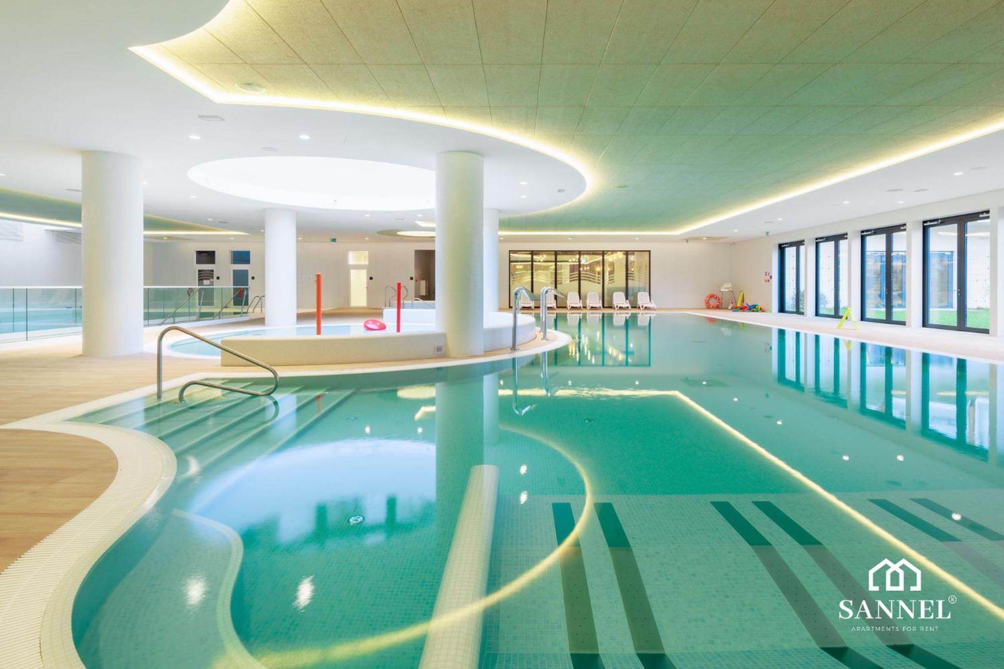 Apartament Prestige Z Dostepem Do Basenow,Strefy Saun,Jacuzzi - Pinea Apartments Pobierowo-Sannel Apartments For Rent エクステリア 写真