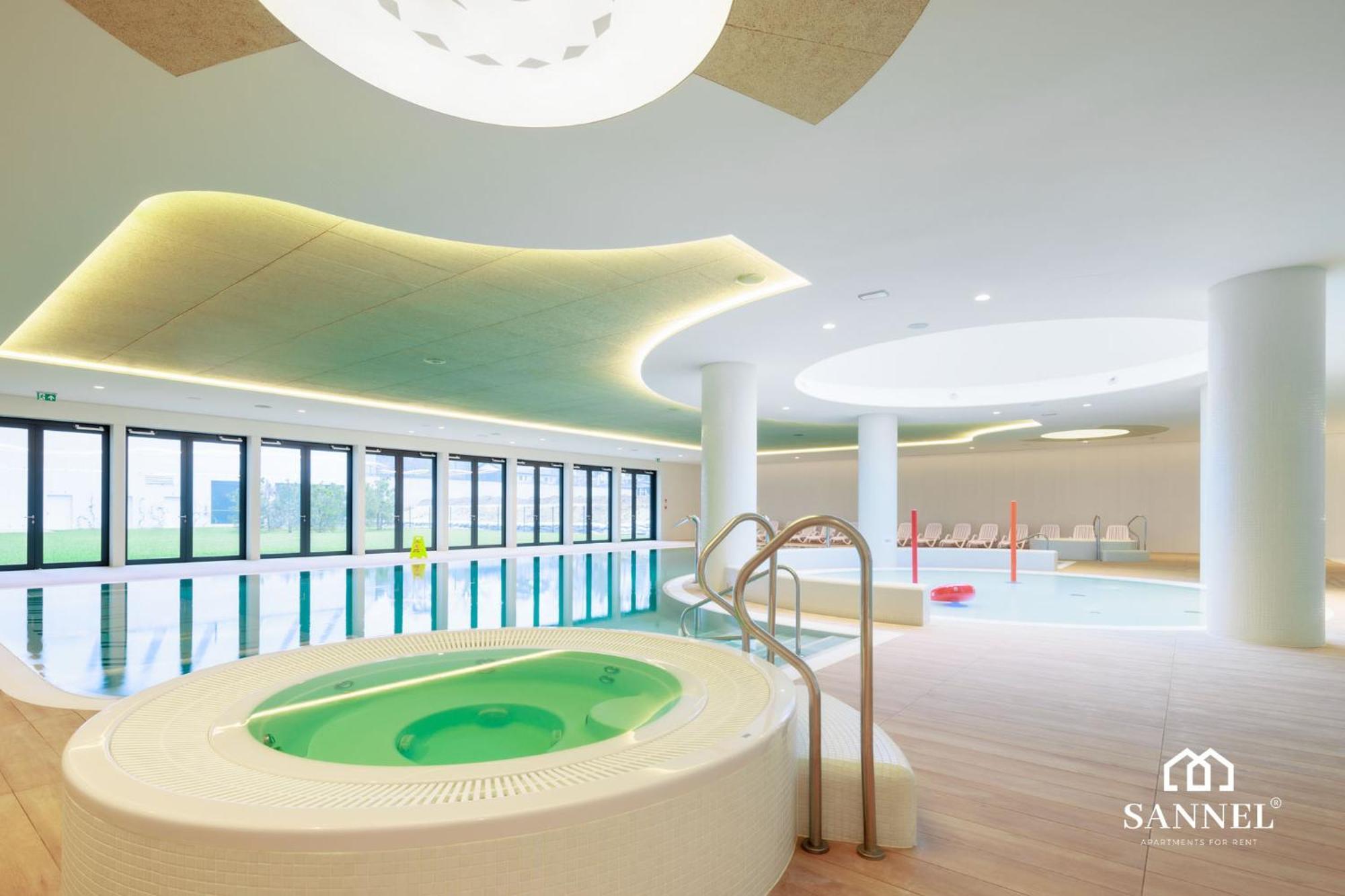 Apartament Prestige Z Dostepem Do Basenow,Strefy Saun,Jacuzzi - Pinea Apartments Pobierowo-Sannel Apartments For Rent エクステリア 写真