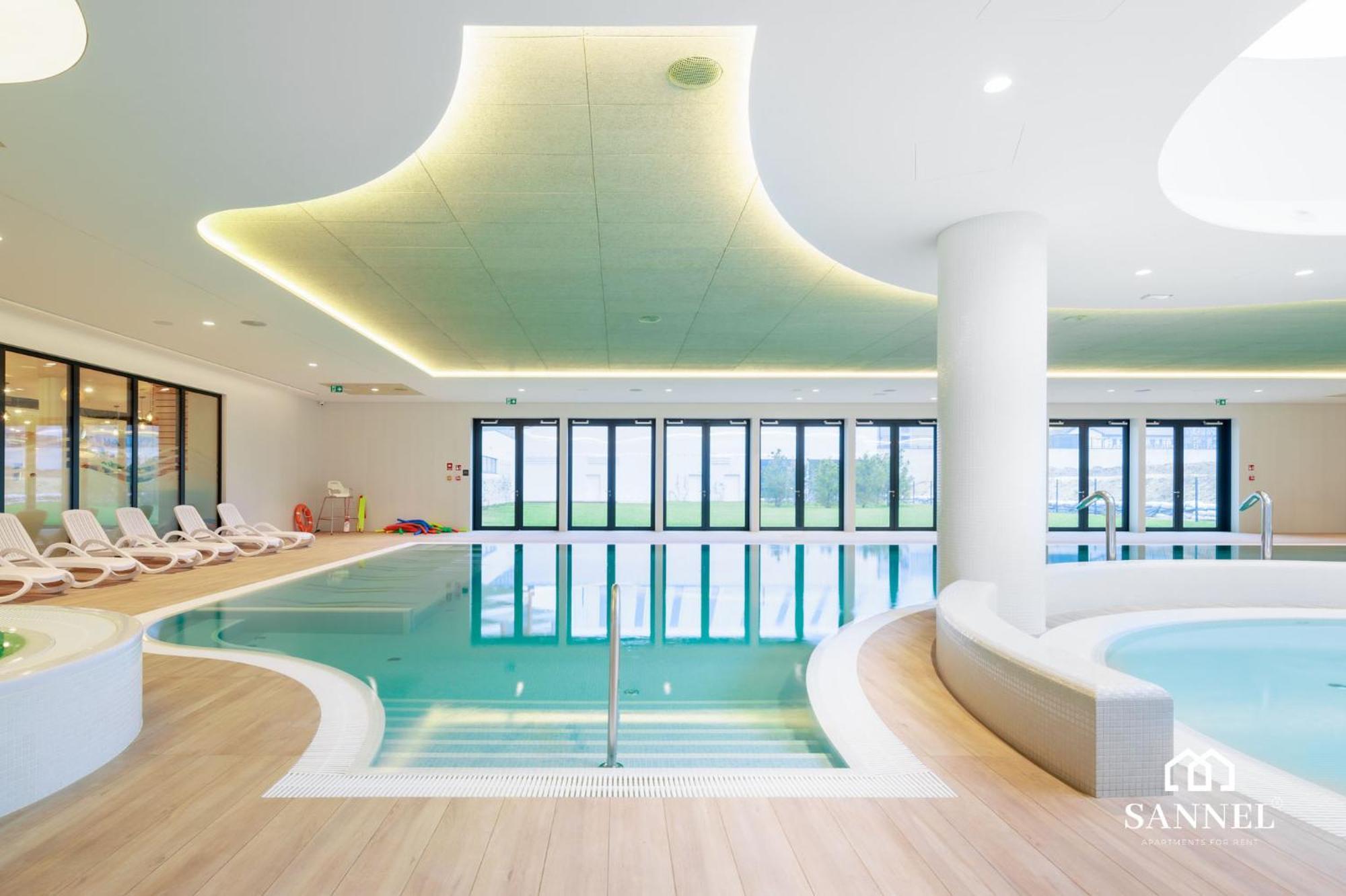 Apartament Prestige Z Dostepem Do Basenow,Strefy Saun,Jacuzzi - Pinea Apartments Pobierowo-Sannel Apartments For Rent エクステリア 写真